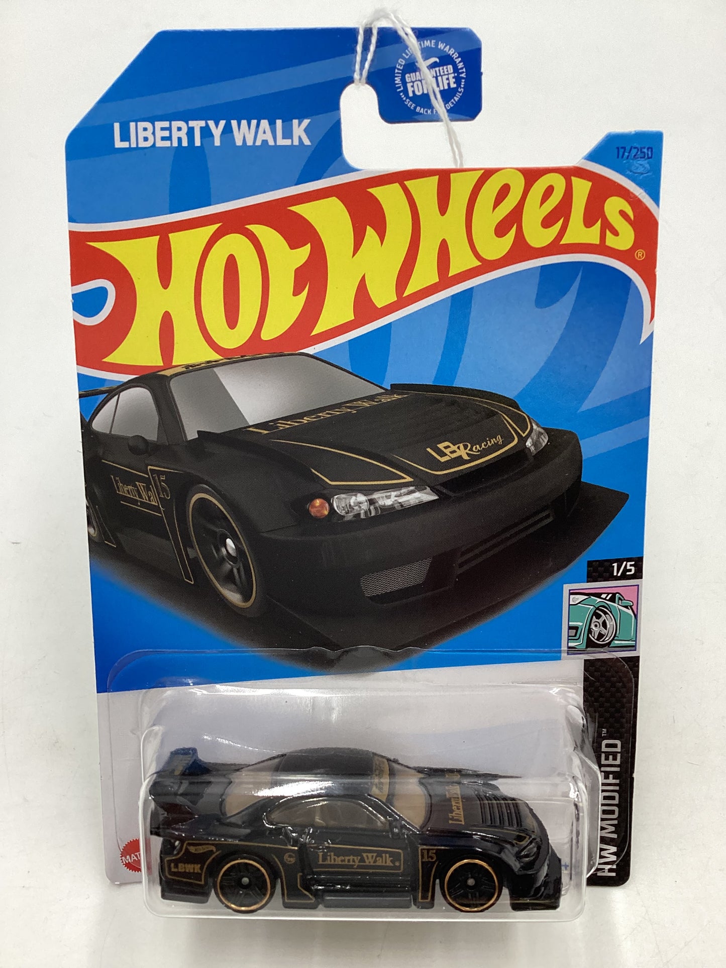 2023 Hot wheels #17 LB Super Silhouette Nissan Silvia Black 82E