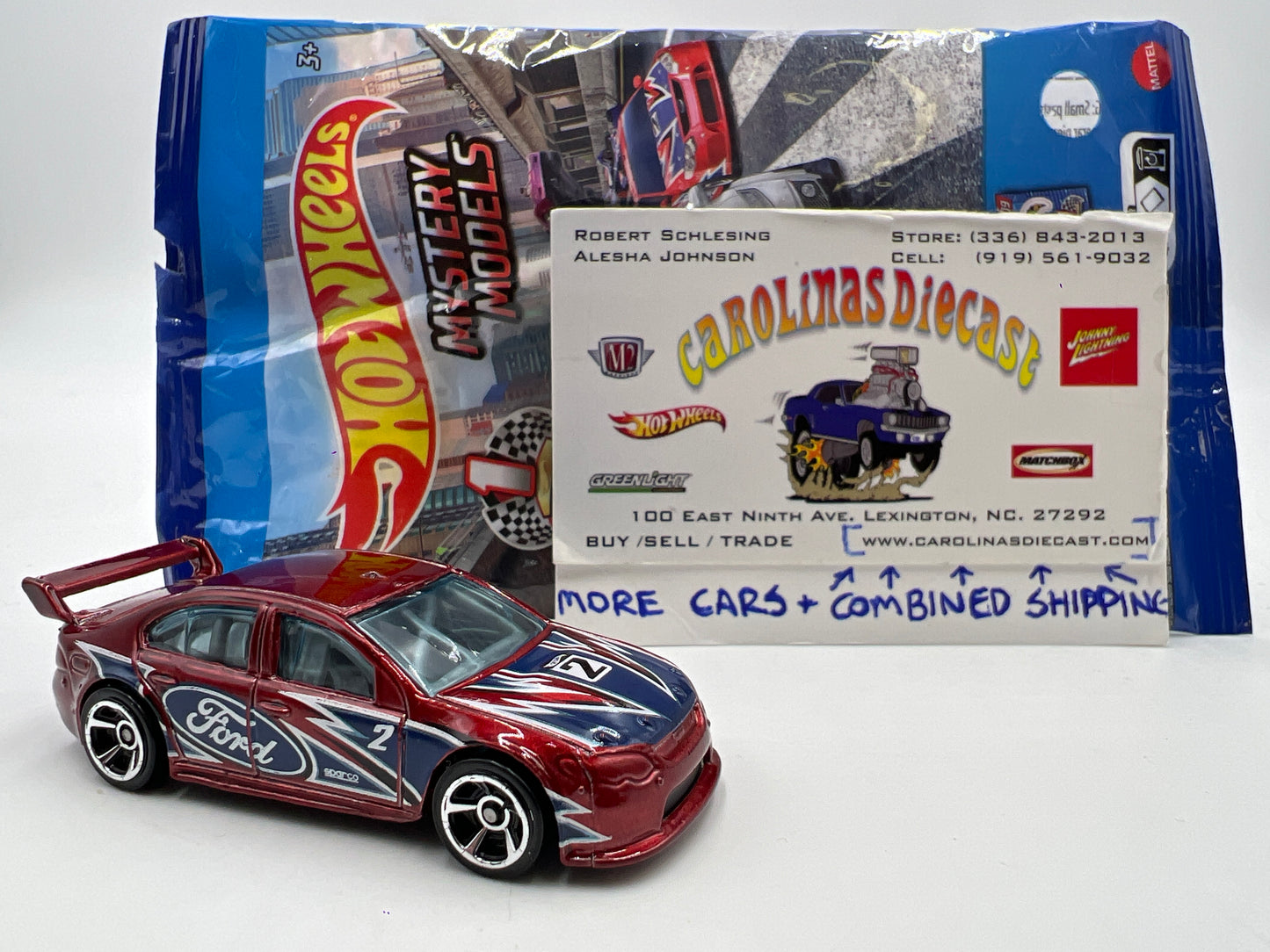 2023 Hot Wheels Mystery Models Series 1 #2 Ford Falcon Race Car Red