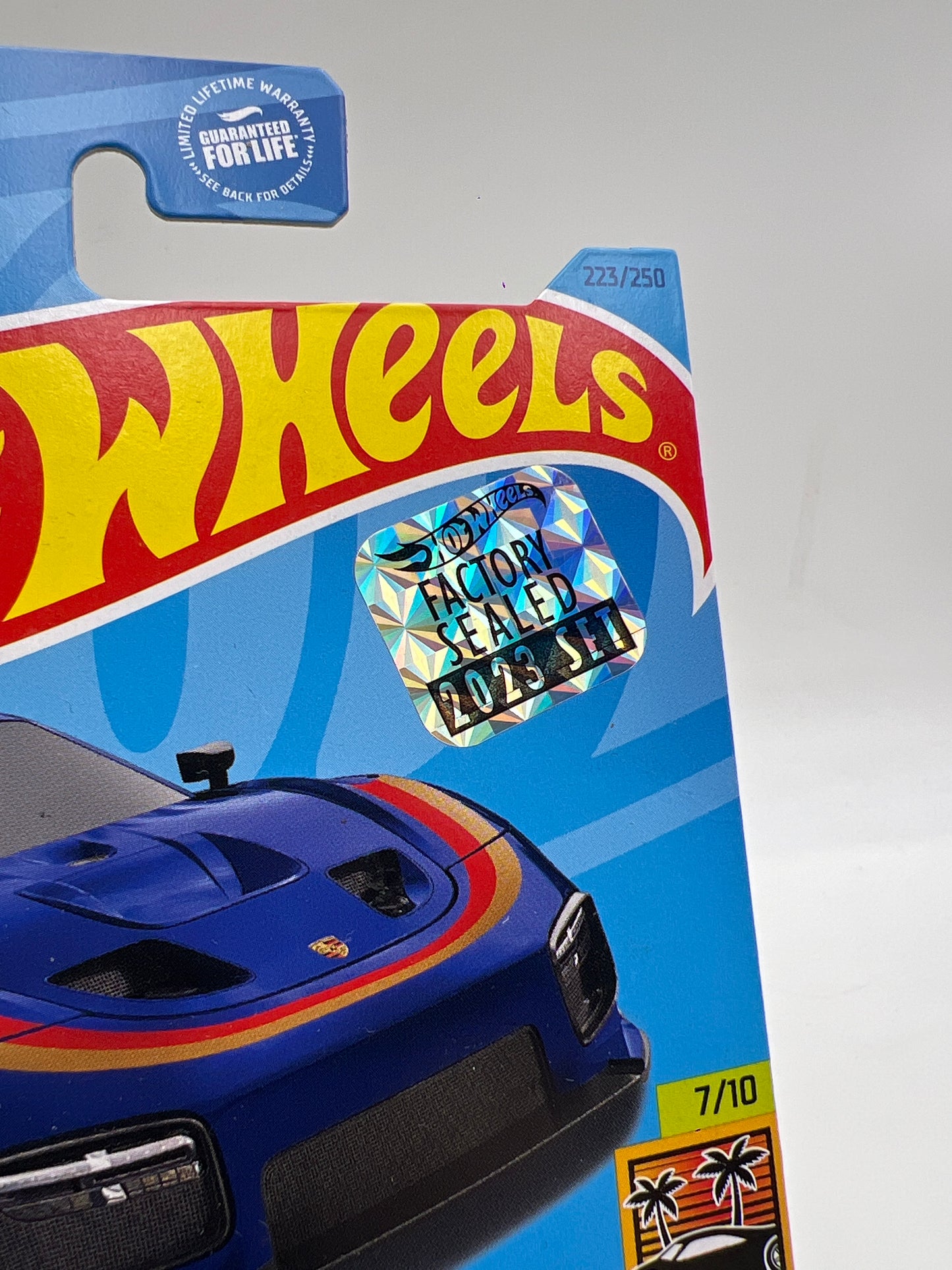 2023 Hot Wheels Factory Sealed Super Treasure Hunt #223 Porsche 935 Blue W/Protector