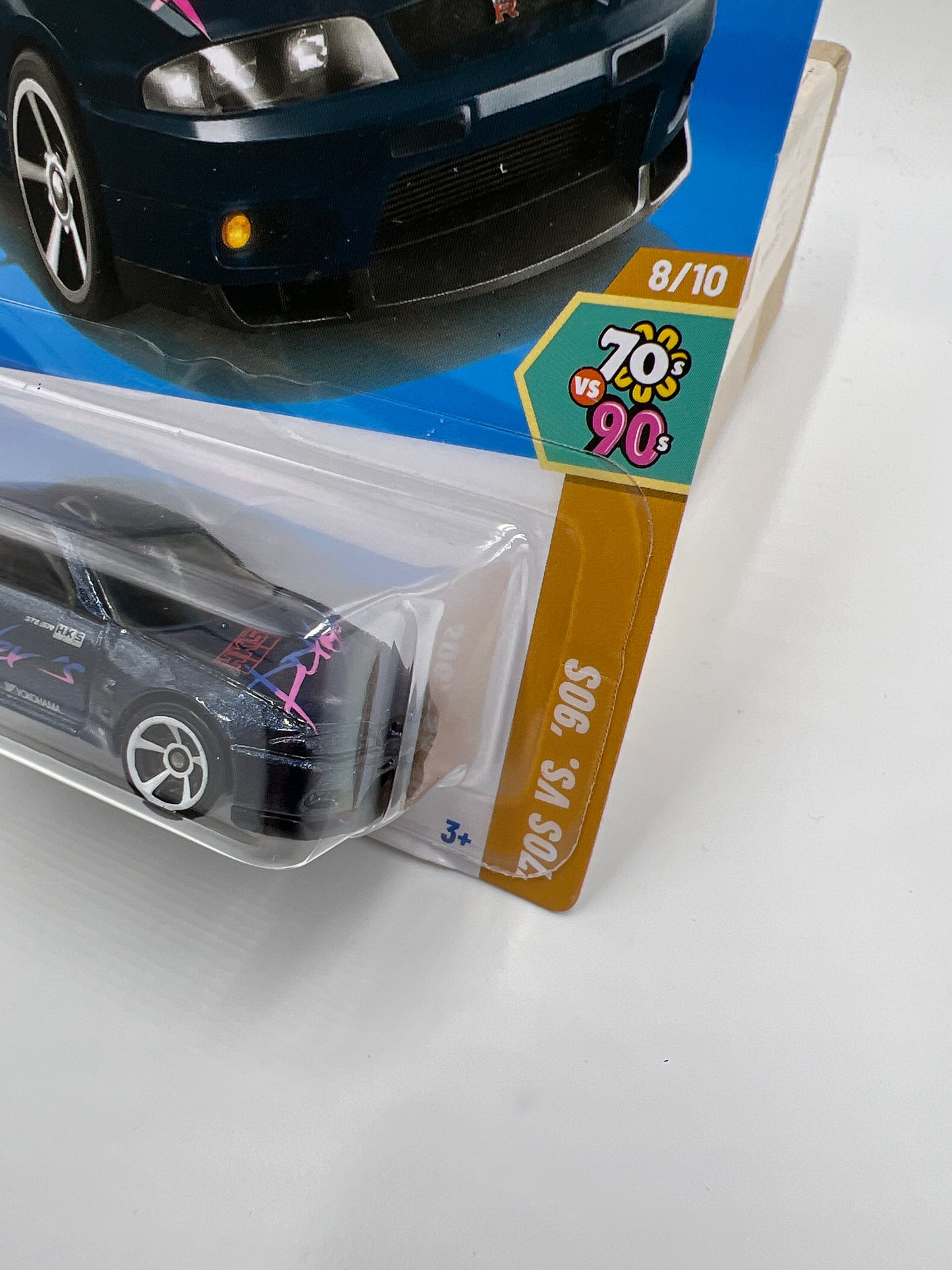2025 Hot Wheels N Case 70s Vs 90s #144 Nissan Skyline GT-R BCNR33 Dark Blue 82D