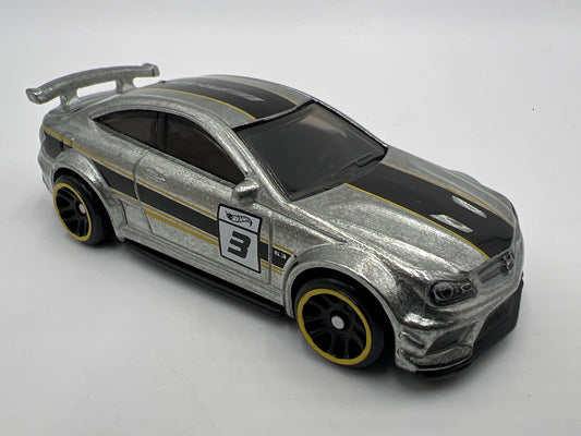 2025 Hot Wheels 1/64 Walmart Exclusive Zamac Set 2012 Mercedes-Benz C63 AMG Coupe Black Series Loose