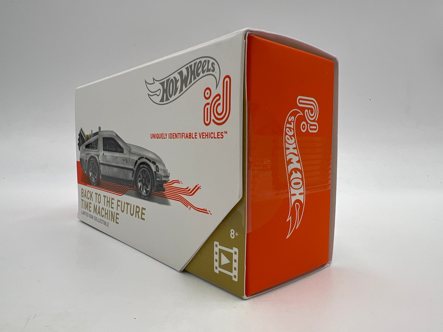 Hot Wheels iD Screen Time Series 1 #5 Back To The Future Time Machine Silver Sealed