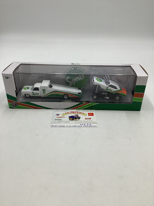 M2 hauler Sprite 1974 Dodge Truck & 1971 Dodge Challenger Funny Car TW30