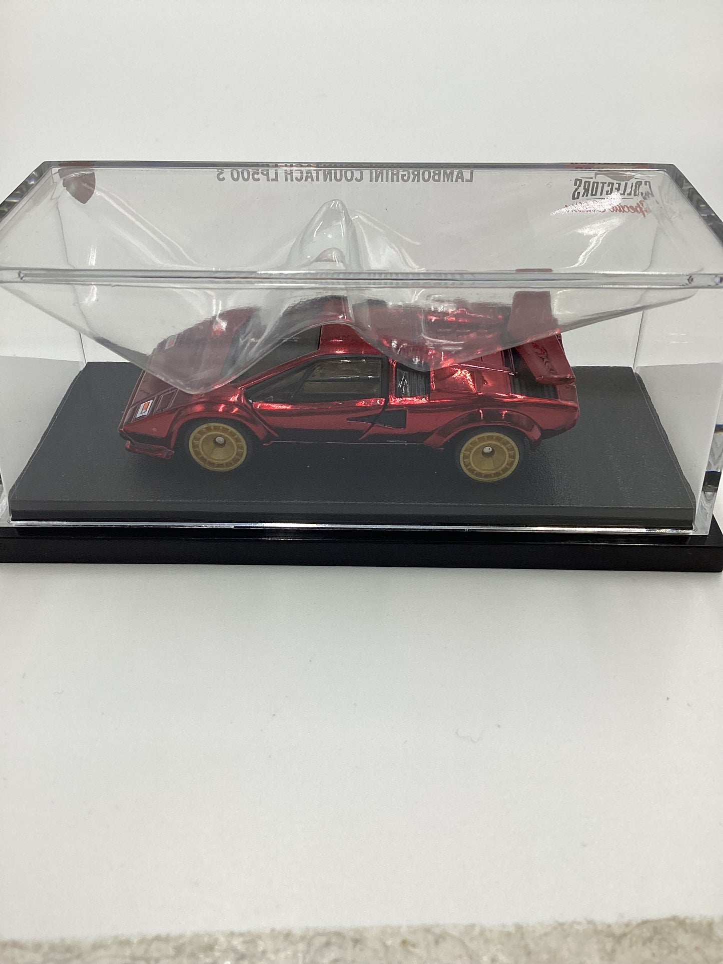 2019 Hot Wheels RLC # 05552/12500 82 Lamborghini Countach LP500 S Red