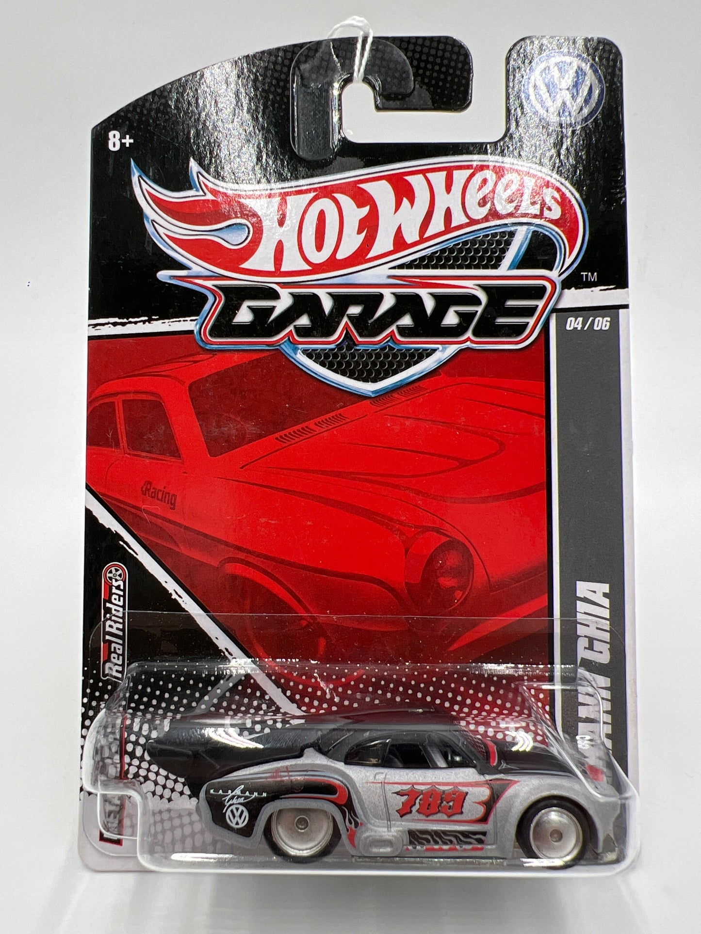 Hot Wheels Premium Garage Volkswagen Series #4 Karmann Ghia Silver/Black