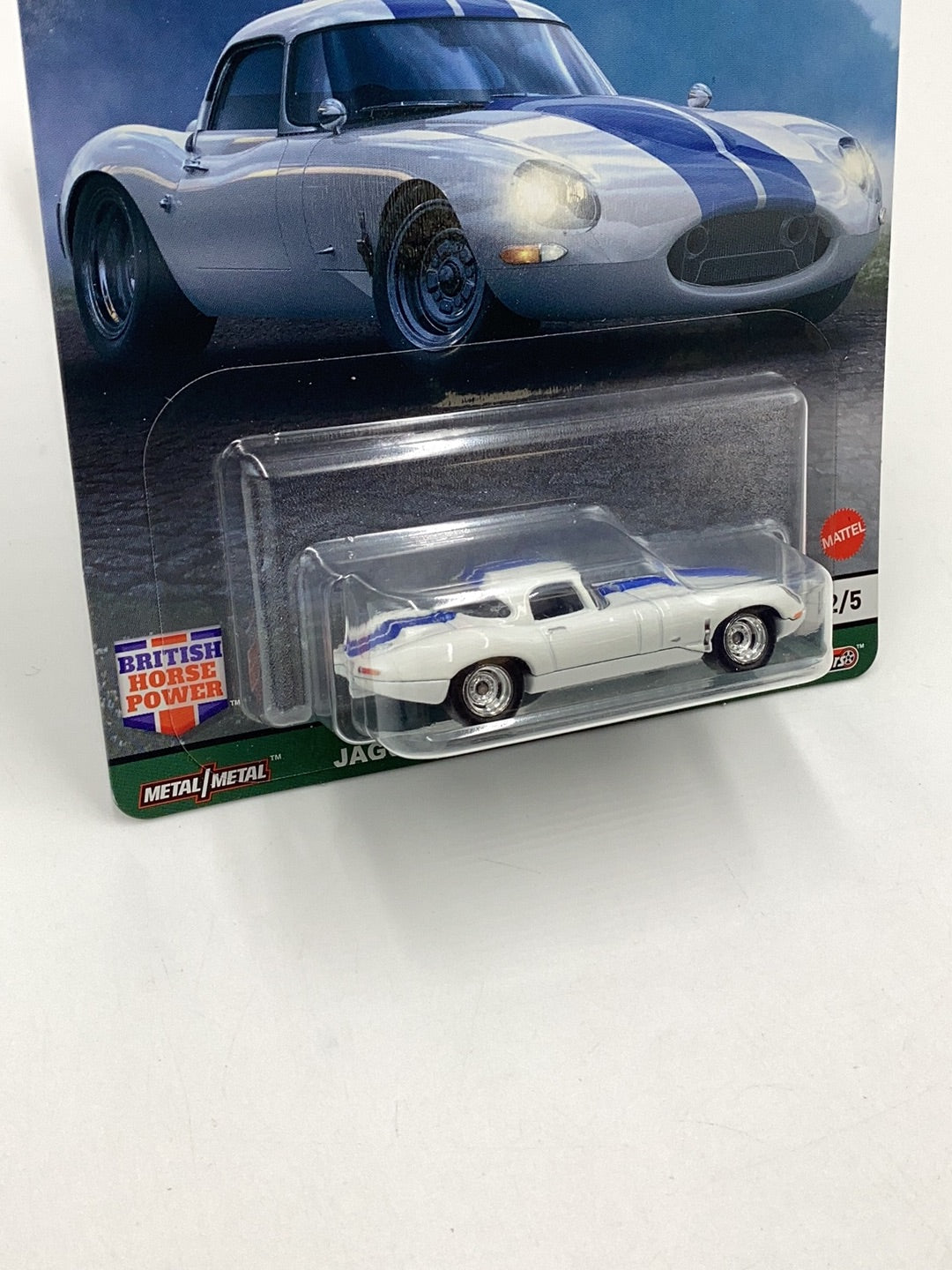 Hot Wheels British Horse Power Jaguar Lightweight E-Type 2/5 257C