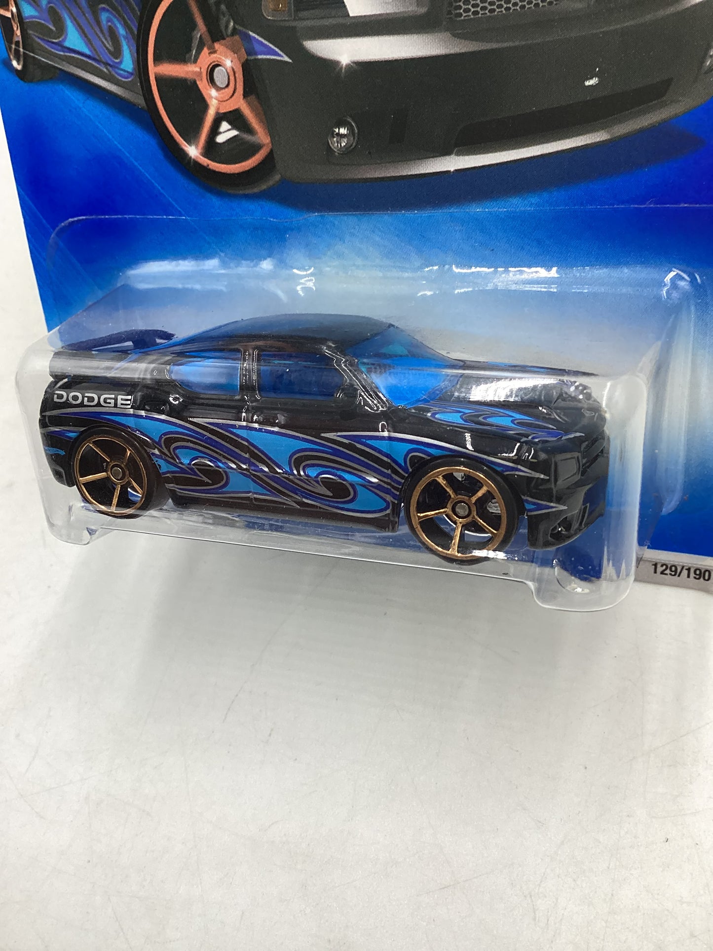 2009 Hot Wheels Faster Than Ever #129 Dodge Charger SRT8 Black 41A