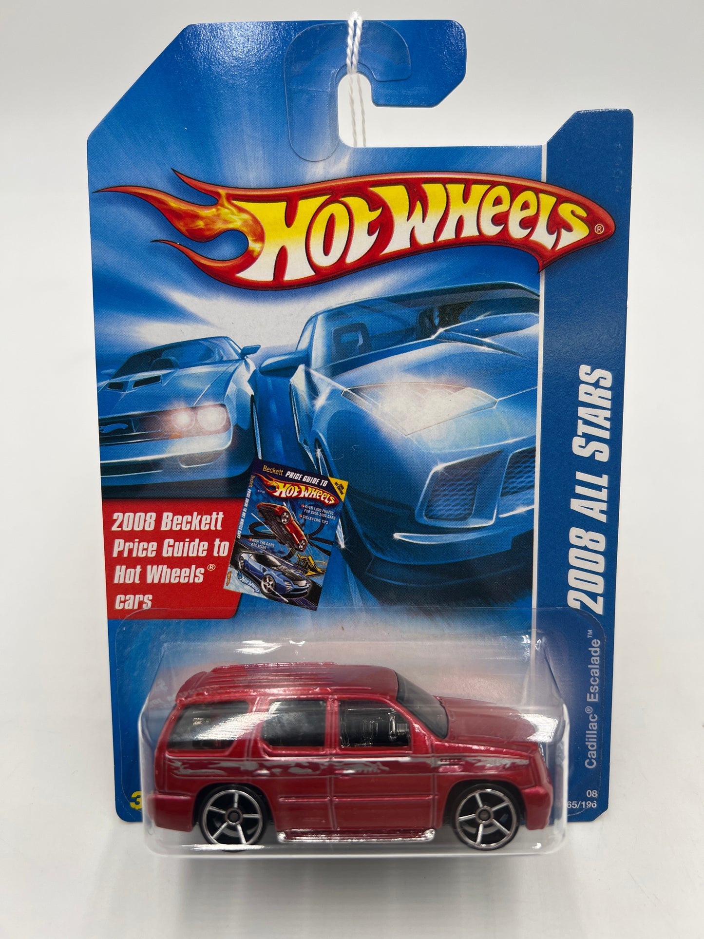 2008 Hot Wheels All Stars #65 Cadillac Escalade Red 56B