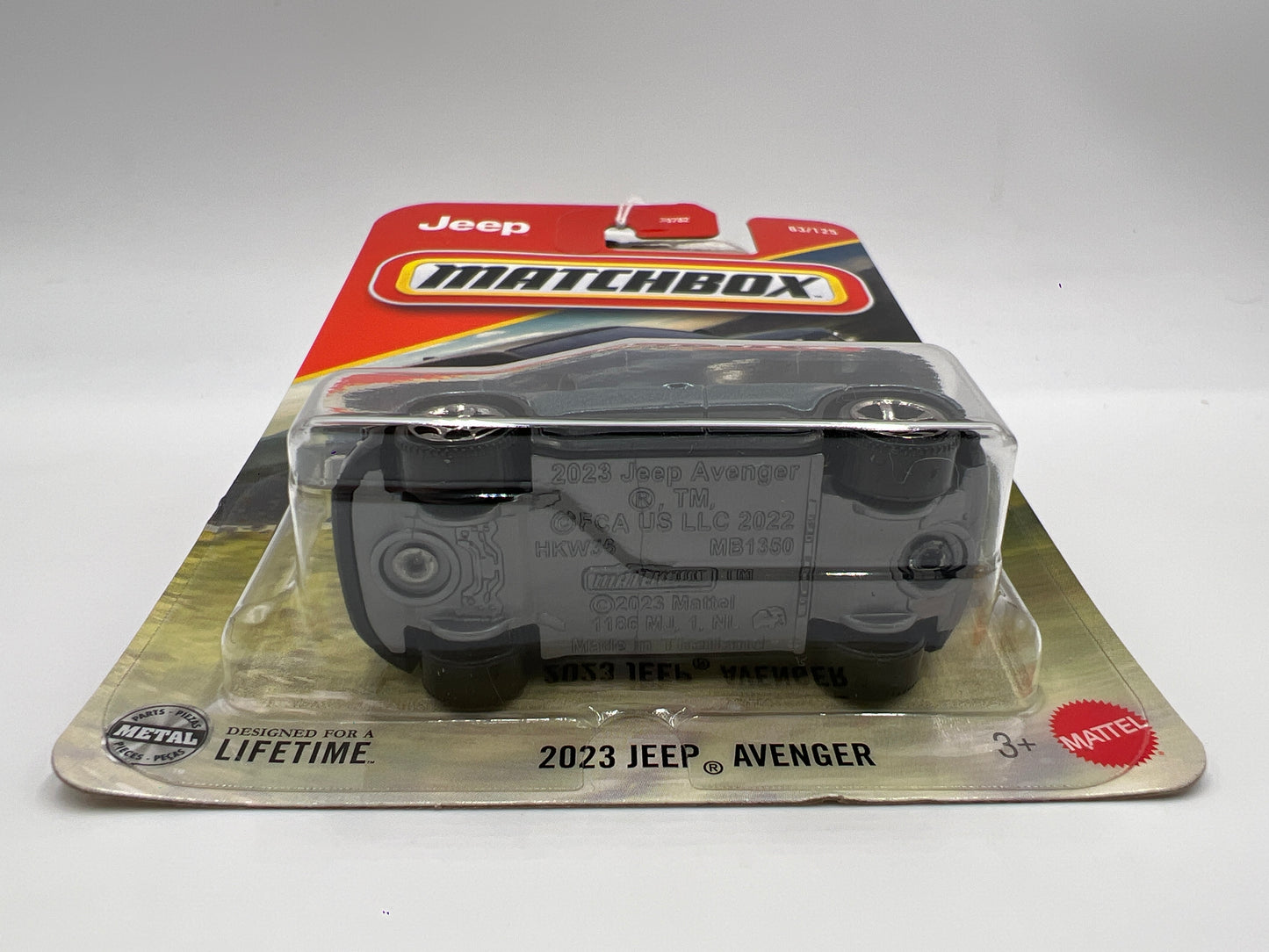2025 Matchbox #63 2023 Jeep Avenger Blue 209H