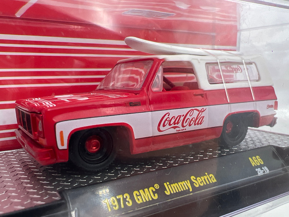 M2 Machines A66 CHASE Coca Cola 1973 GMC Jimmy Sierra