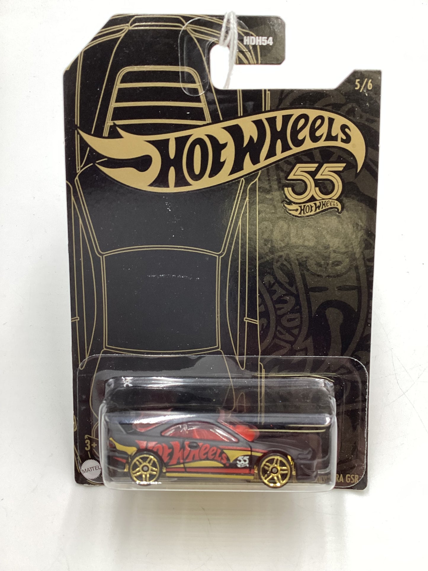 2023 Hot Wheels 55th Anniversary #5 Custom 01 Acura Integra GSR Black 154C
