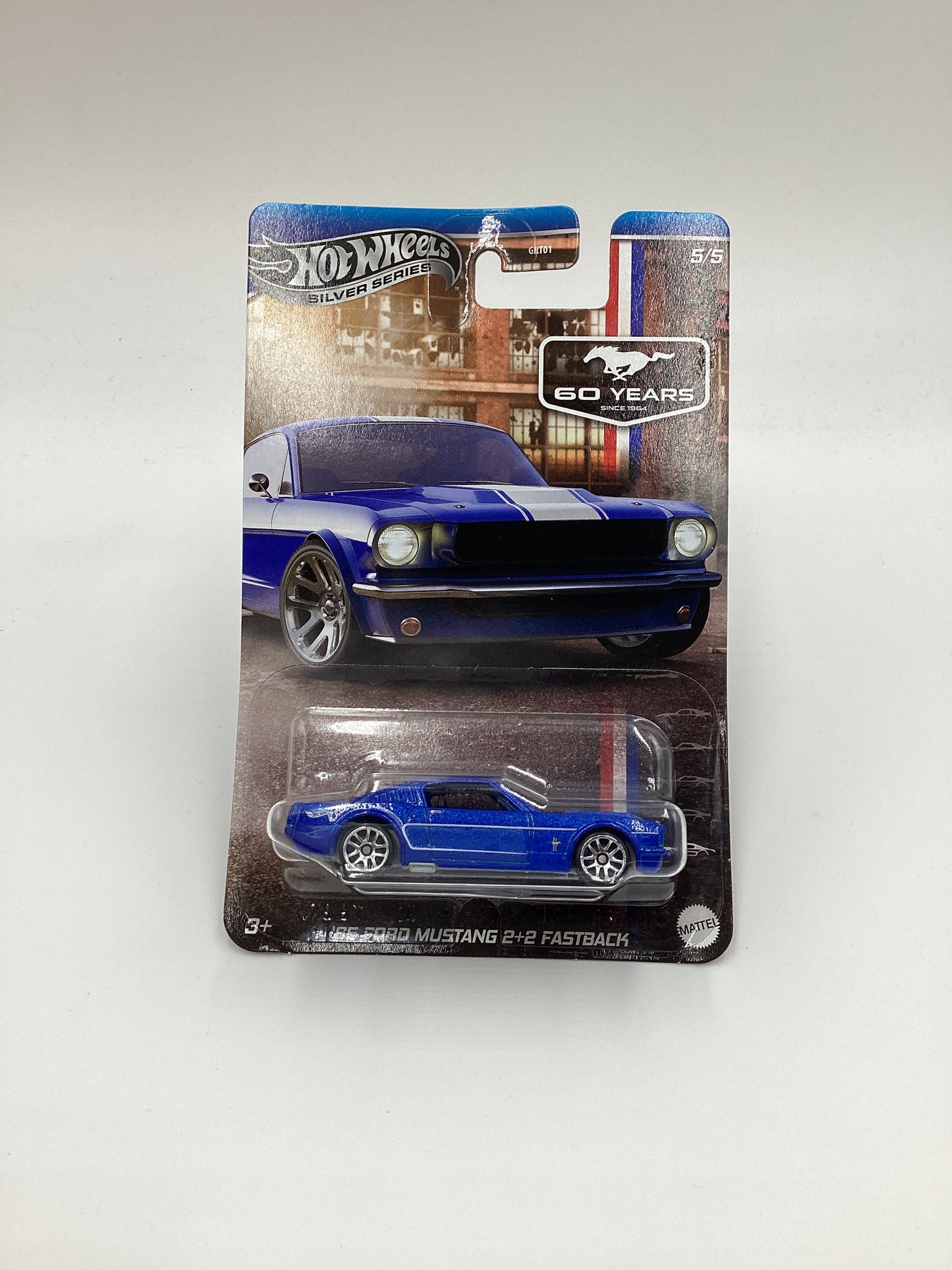 2024 Hot Wheels Silver Series 60 Years Full Set Mustang SVO/Boss 302/Mach 1/RTR/Fastback