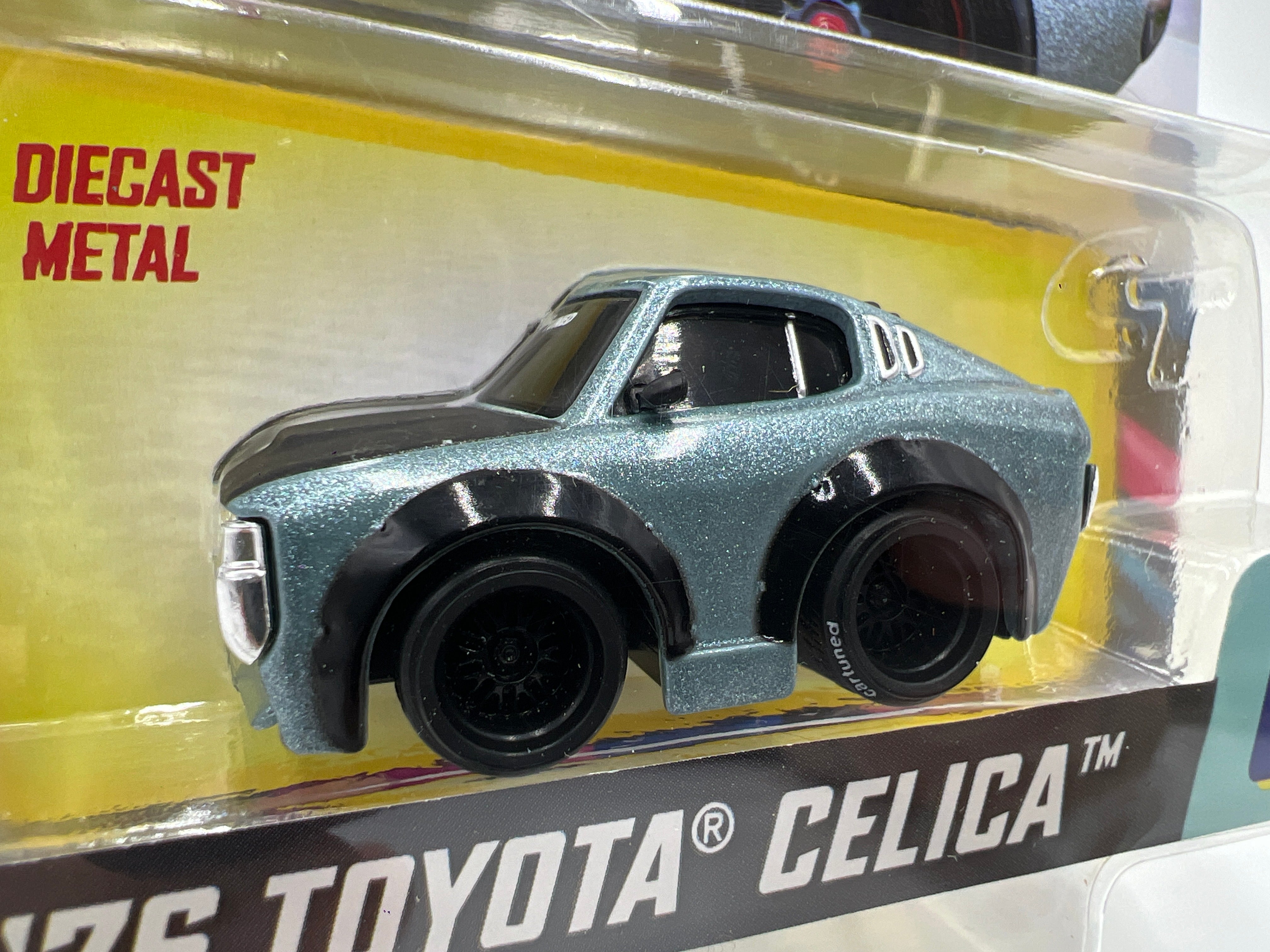 2025 MGA Car Tuned JDM Series 1 #8 76 Toyota Celica Silver 180H