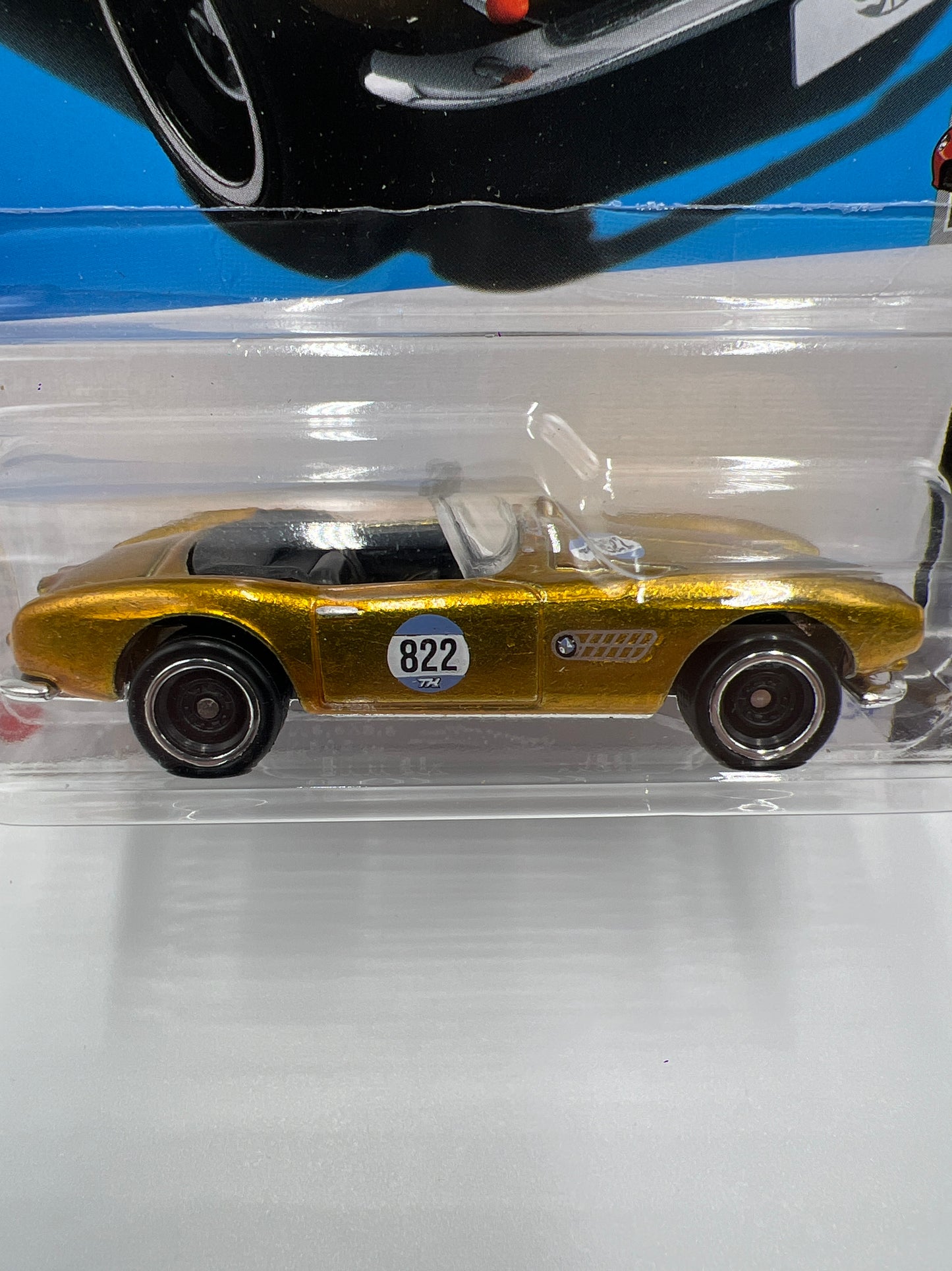 2024 Hot Wheels Super Treasure Hunt #67 BMW 507 Gold W/Protector