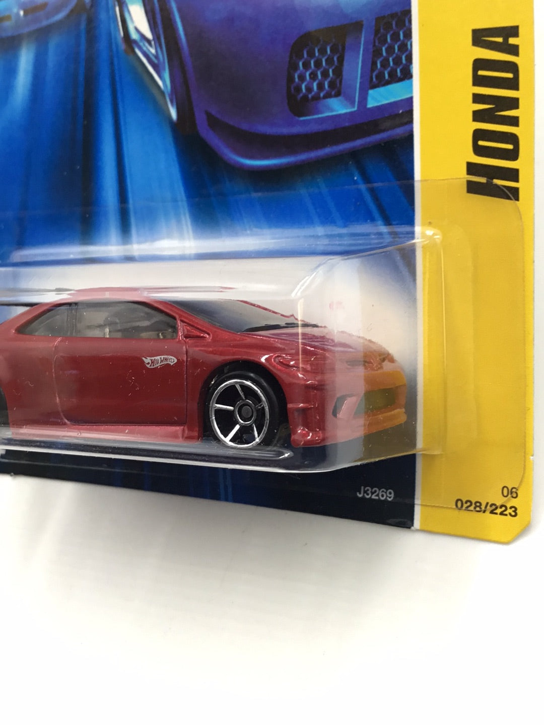 2007 Hot wheels #28 Honda Civic Si SS1