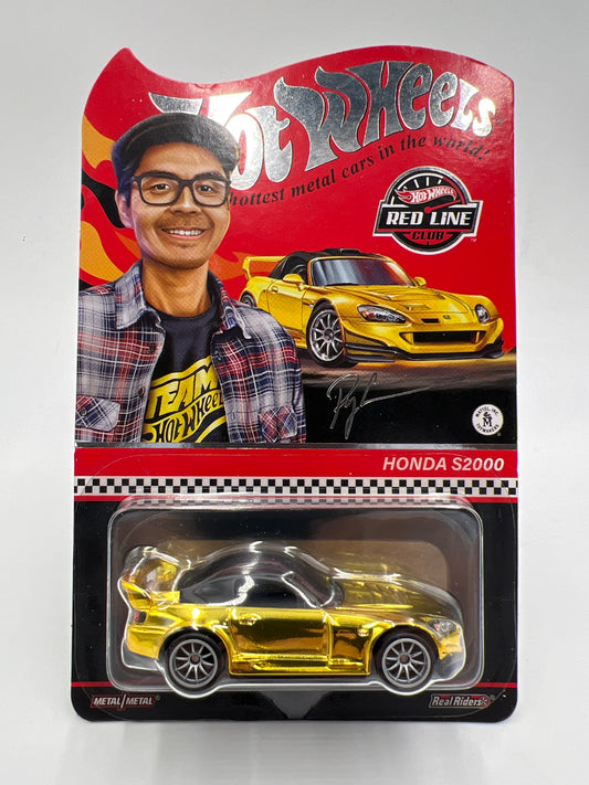 2022 Hot Wheels RLC #4116/30000 Ryu Honda S2000 Gold W/Protector