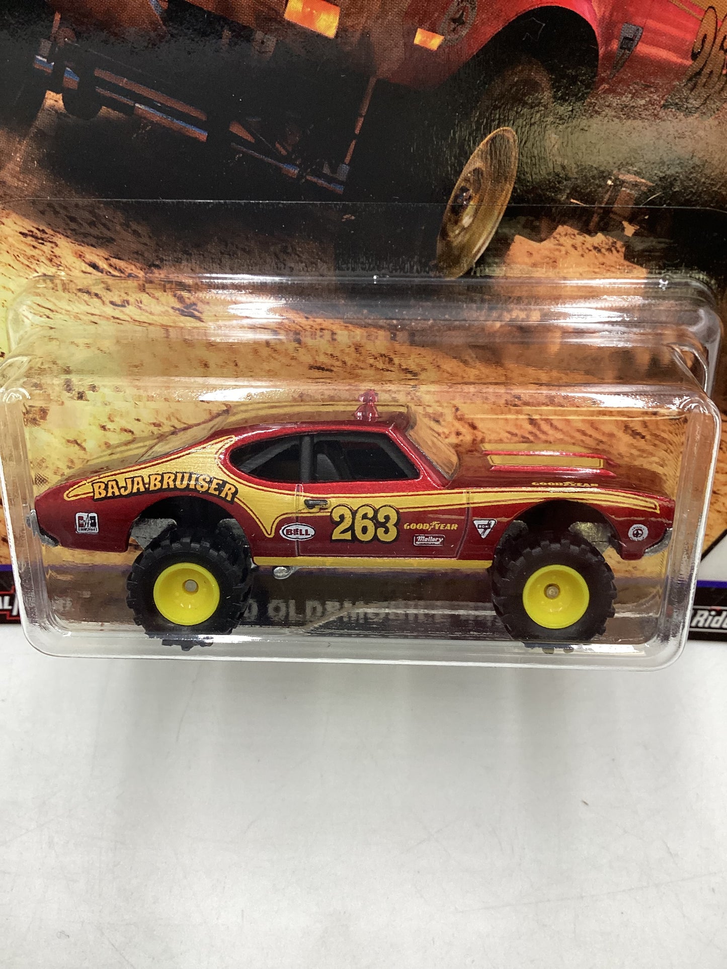 2019 Hot Wheels Desert Rally 1/5 70 Oldsmobile 442 254G