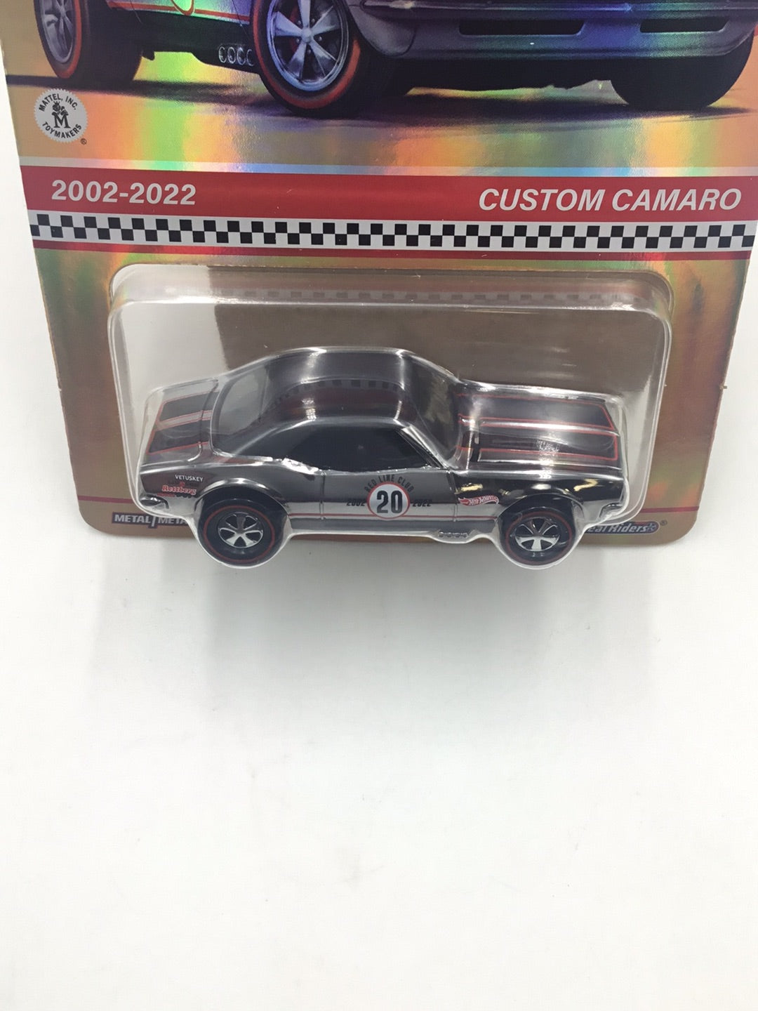 Hot wheels redline club Custom Camaro with protector