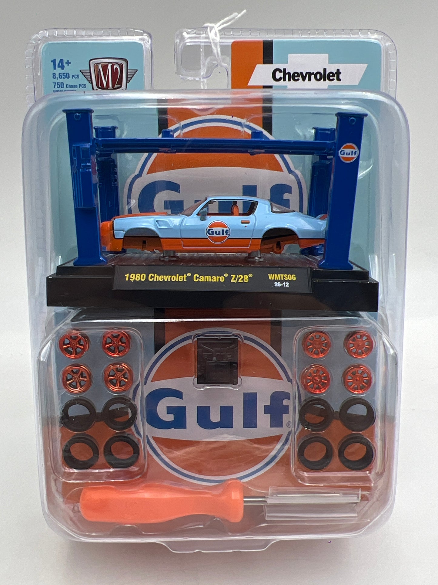 M2 Machines Model Kits WMTS06 CHASE 1980 Chevrolet Camaro Z/28 Gulf
