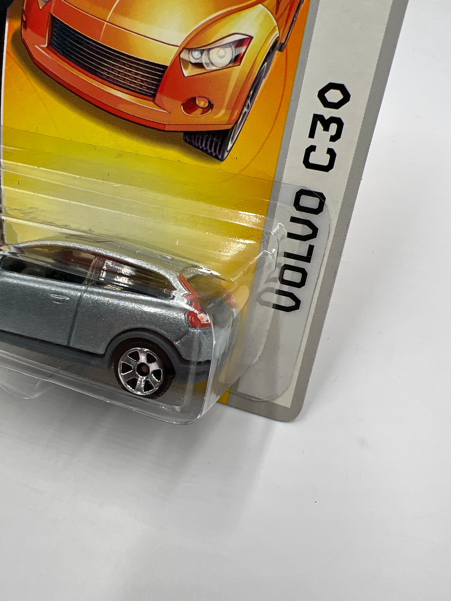Matchbox MBX Metal #4 Volvo C30 Silver W/Protector