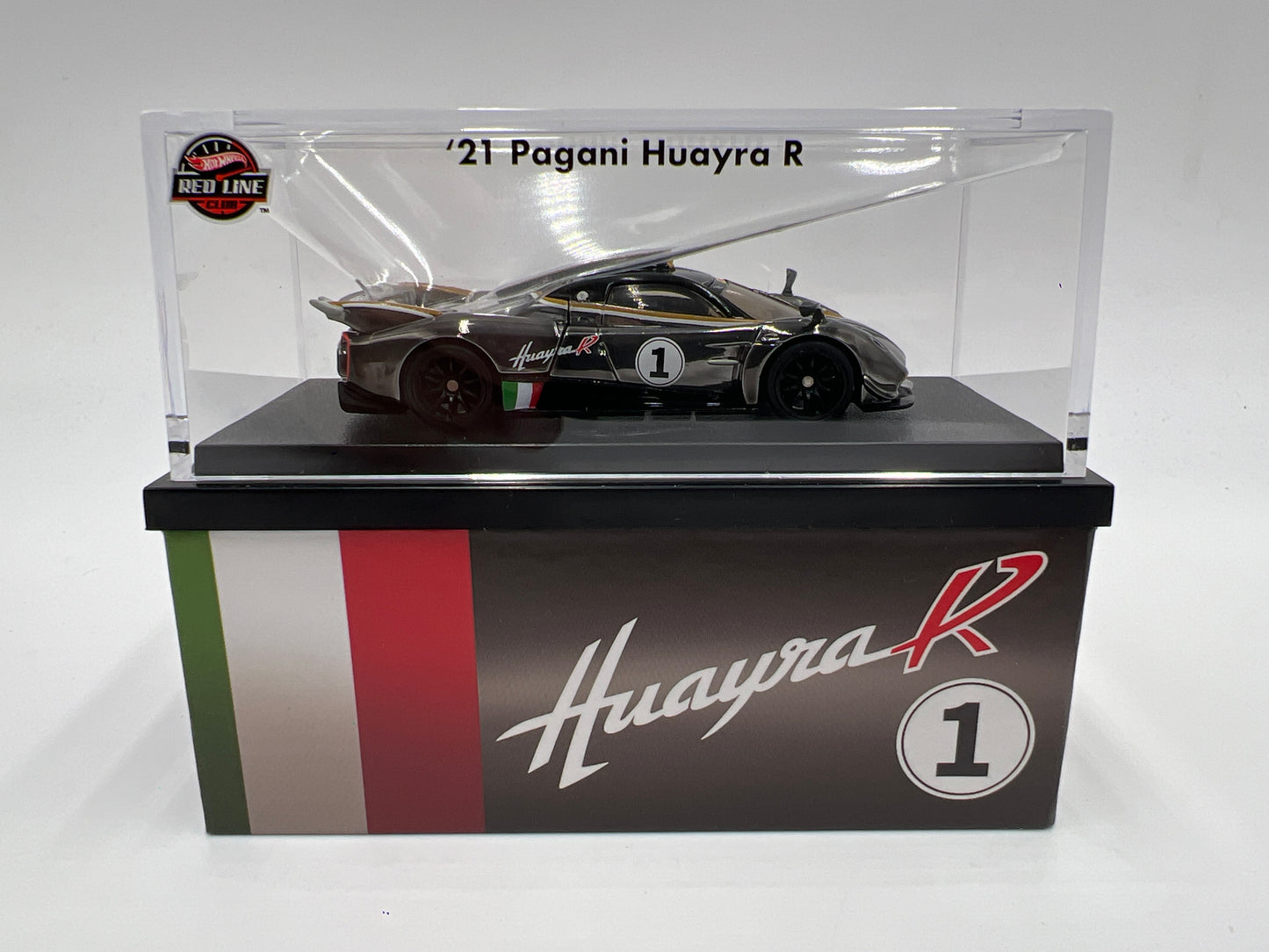 Hot Wheels RLC 21 Pagani R Black/Chrome