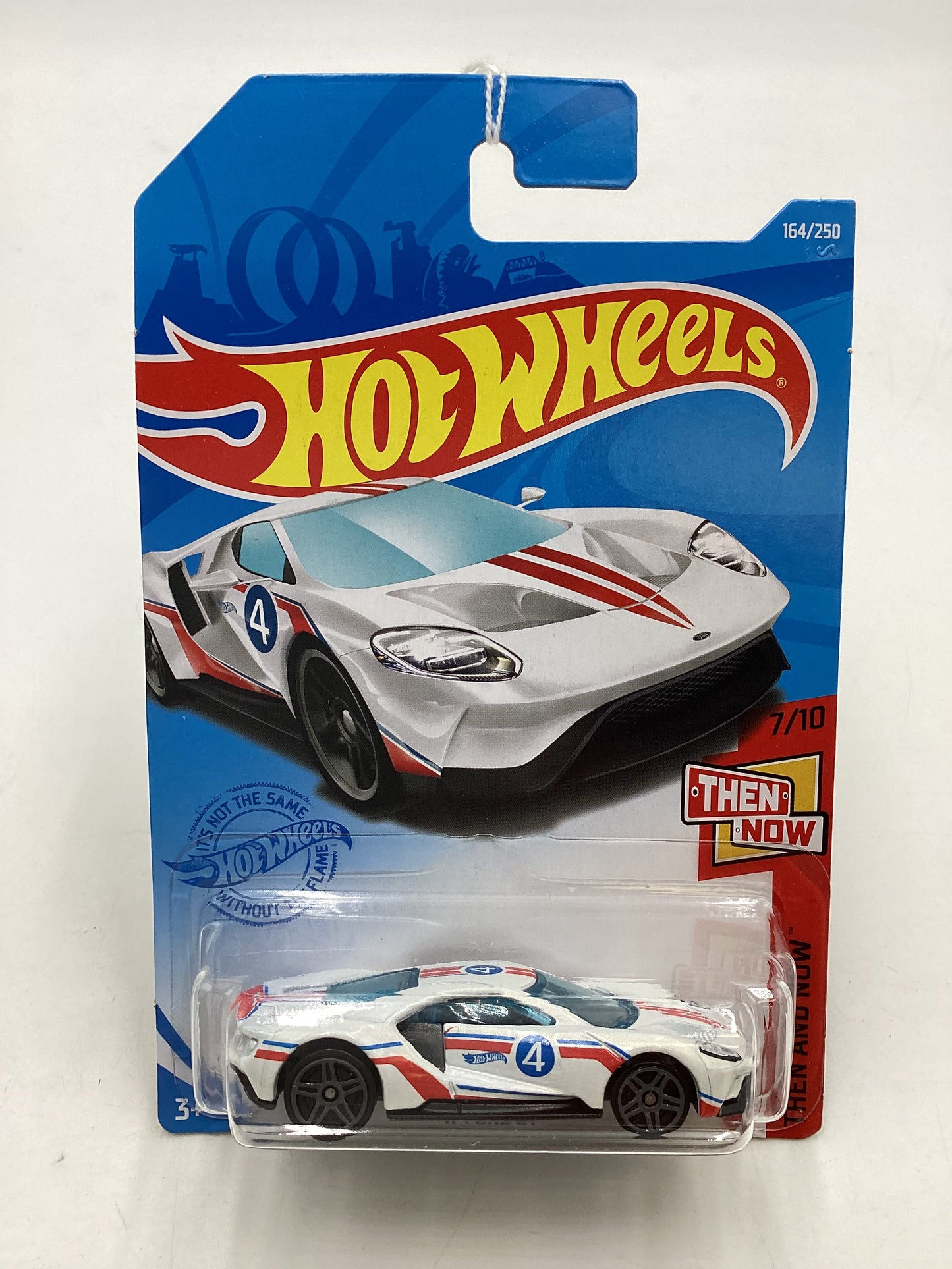 2021 Hot Wheels #164 17 Ford GT White 25C