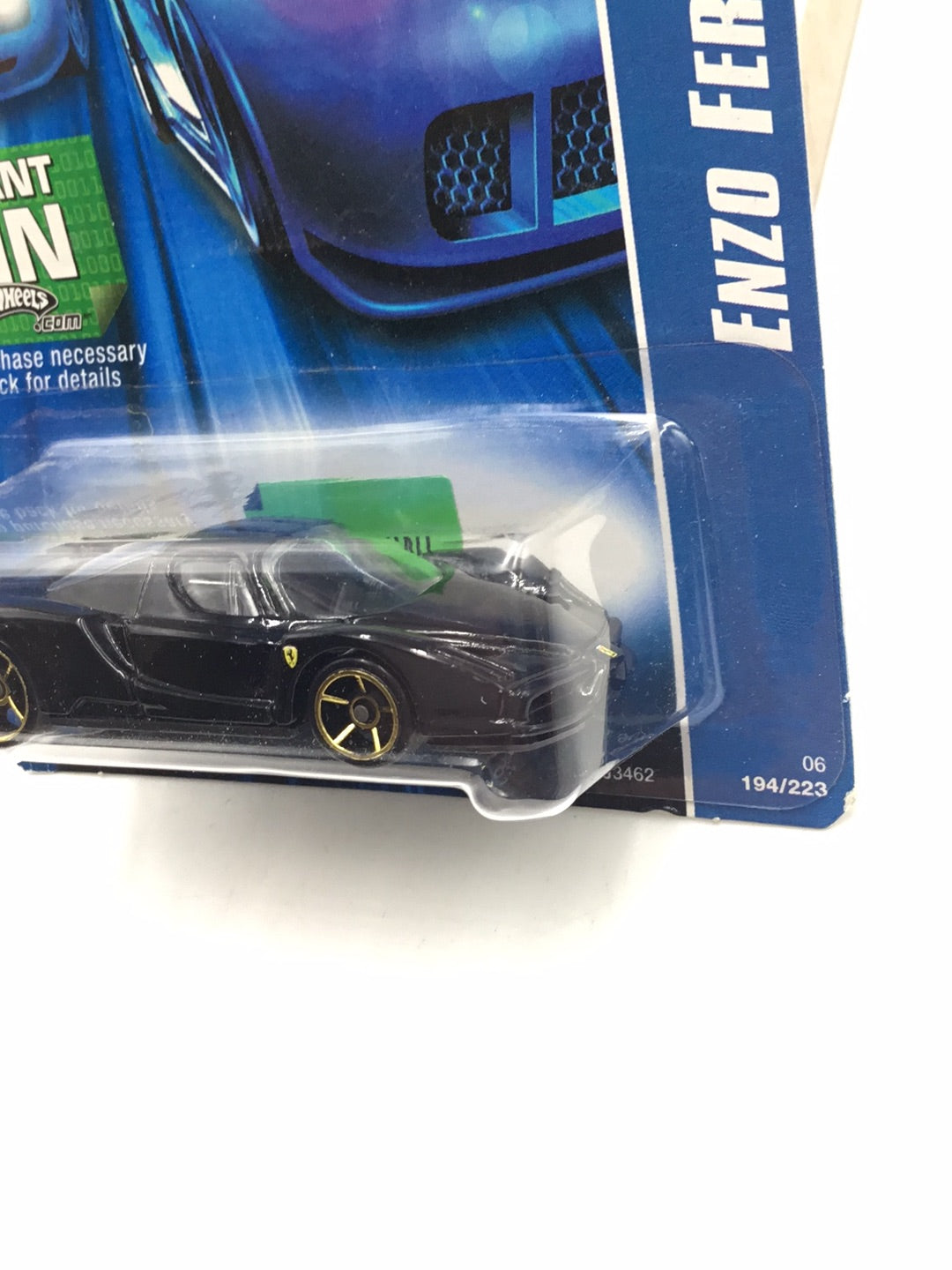 2006 Hot Wheels #194 Enzo Ferrari w/Protector VHTF