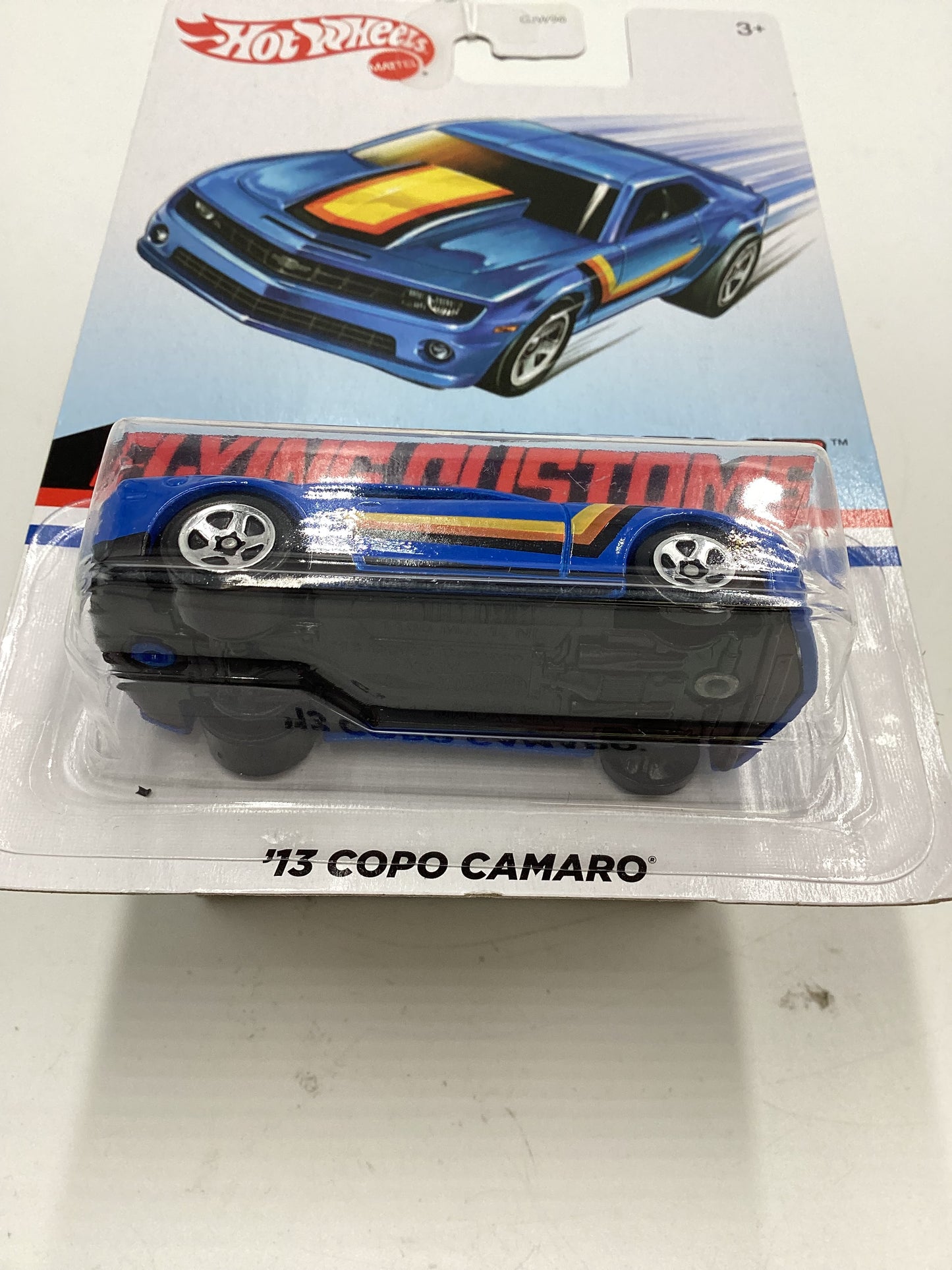 Hot Wheels Target Exclusive Flying Customs 13 Copo Camaro Blue