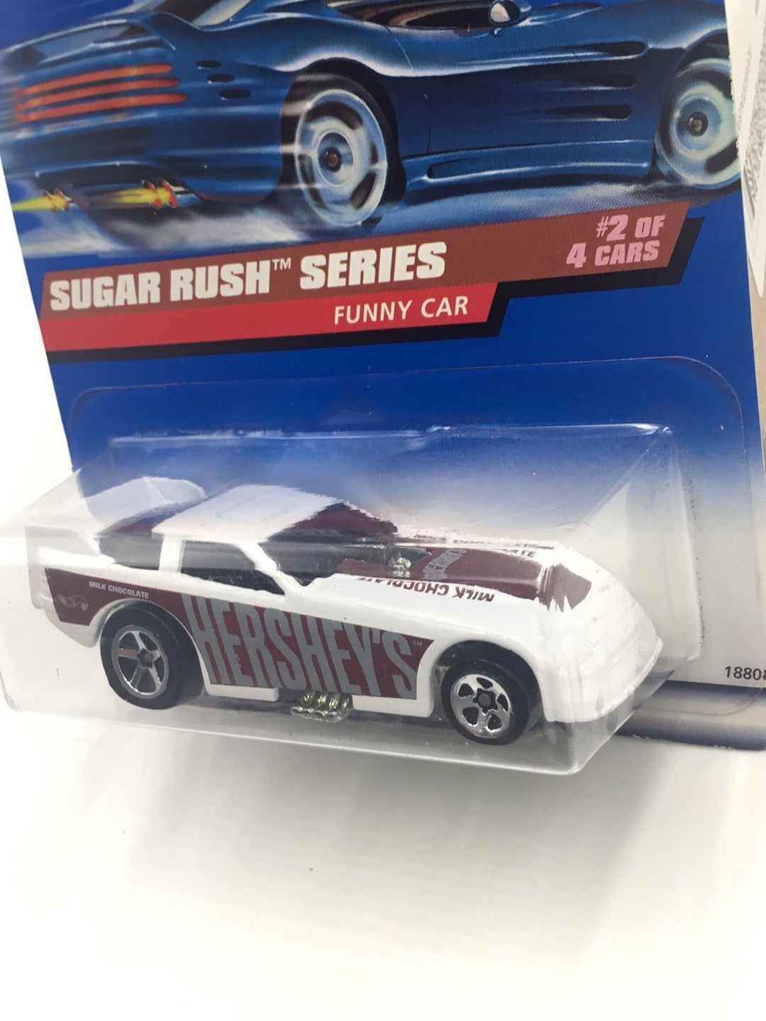 1998 hot wheels #742 Funny Car Hershey U3