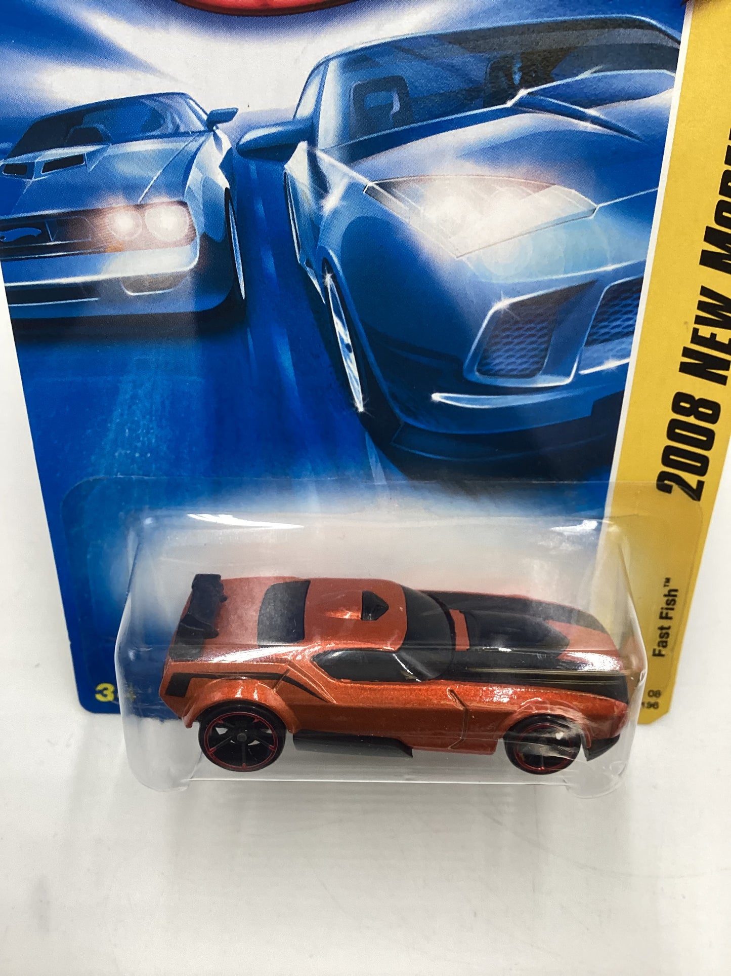 2008 Hot Wheels New Models #14 Fast Fish Orange BB6