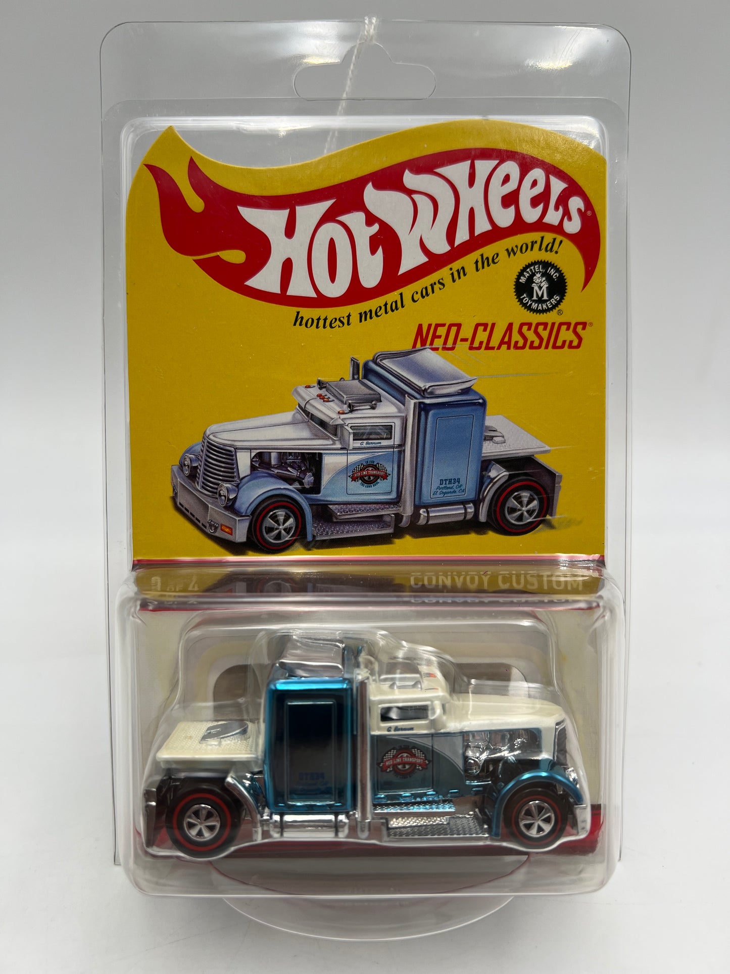 2016 Hot Wheels RLC Neo-Classics Series 14 #3 4349/6000 Convoy Custom W/Protector