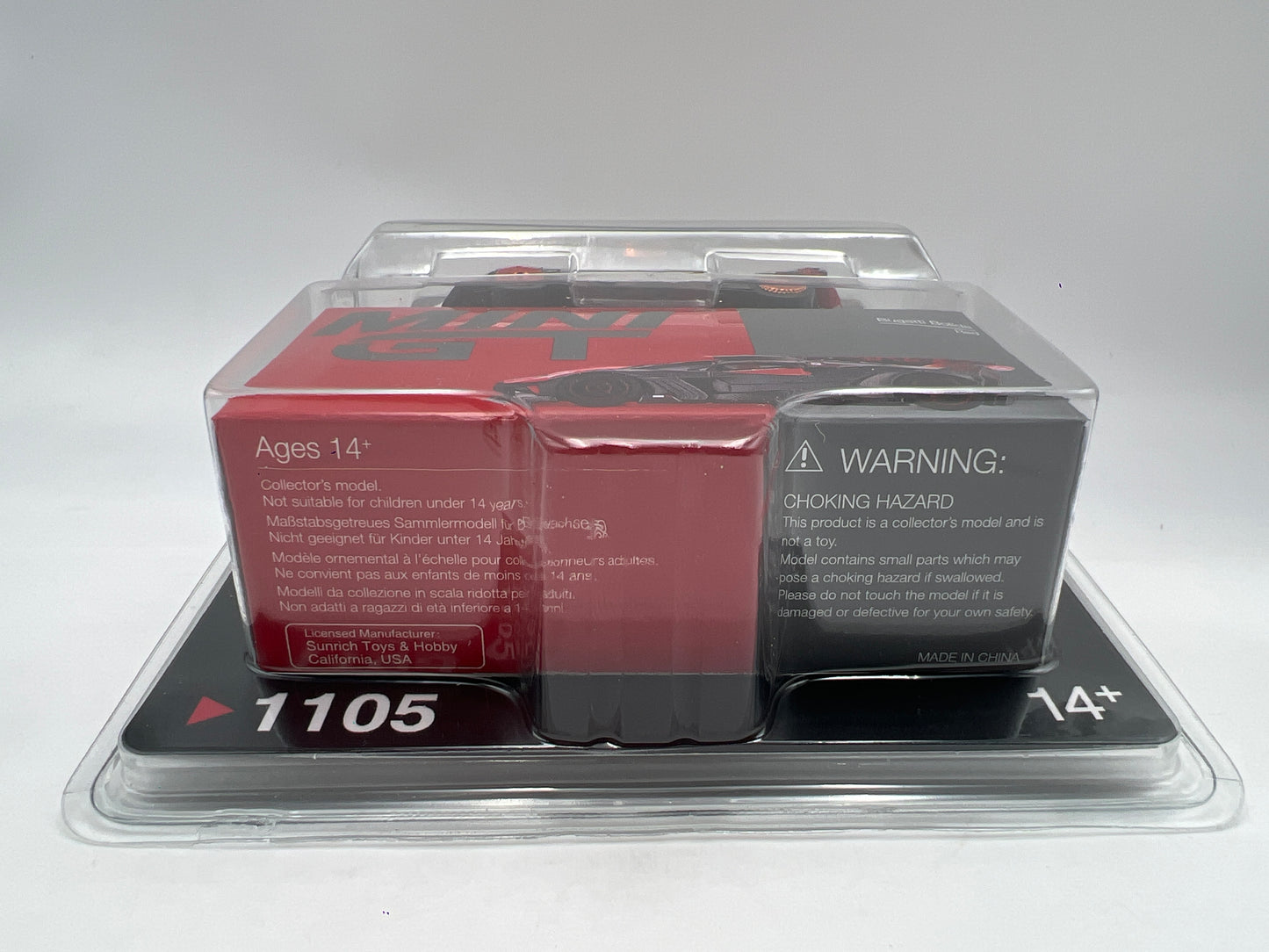 Mini GT #1105 CHASE Bugatti Bolide Red