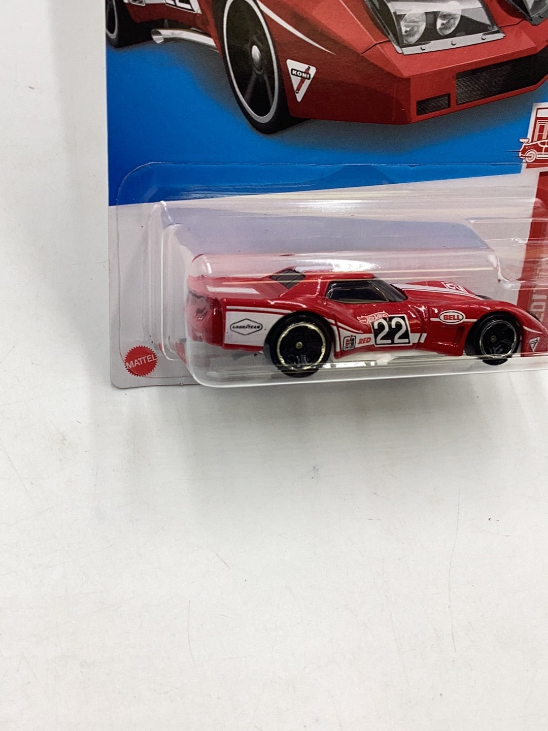 2022 Hot wheels Red Edition 76 Greenwood Corvette #21 read description 151A