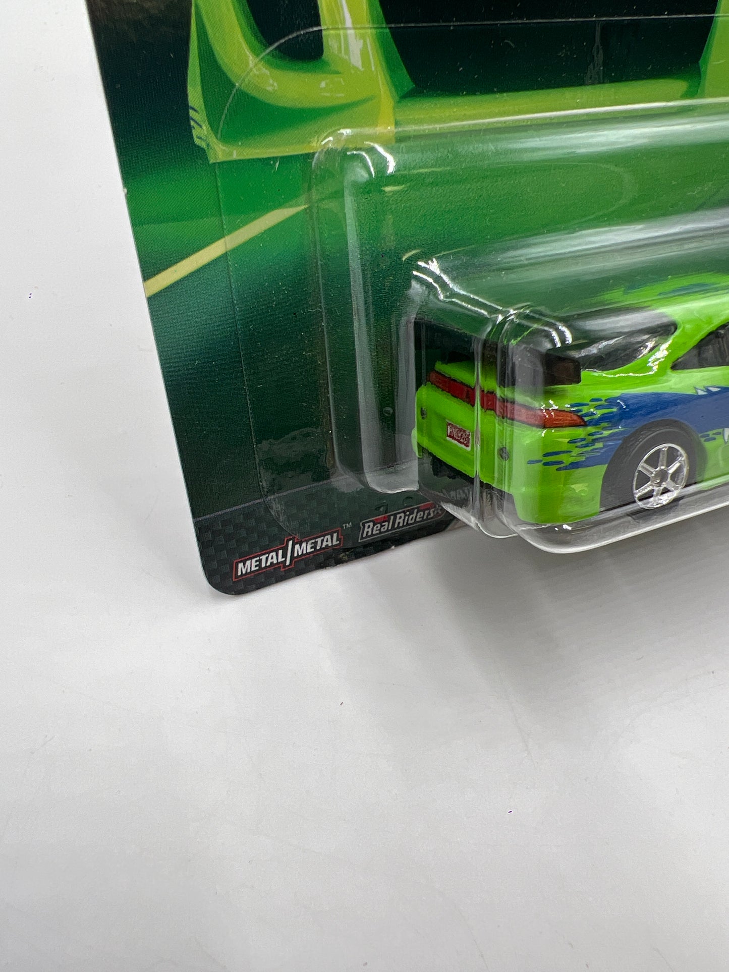 Hot Wheels Fast & Furious Original Fast #2 95 Mitsubishi Eclipse Green W/Protector