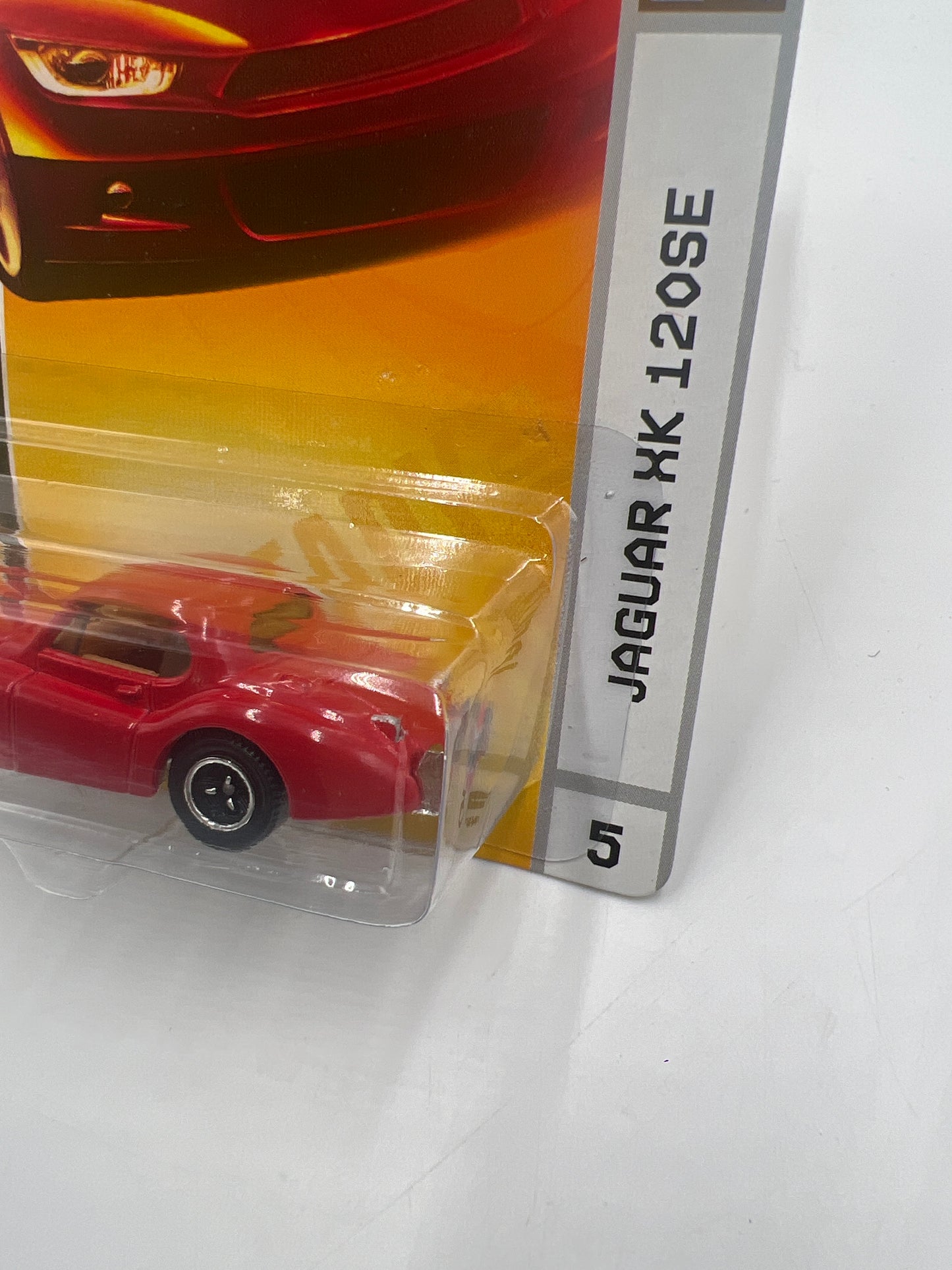 Matchbox #5 Heritage Classics Jaguar XK 120SE Red 68A