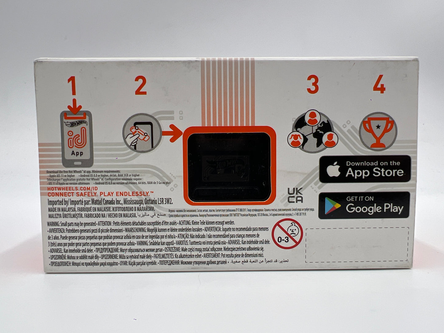 Hot Wheels iD Speed Graphics Series 2 #3 Nissan Skyline GT-R BNR34 HKS Sealed