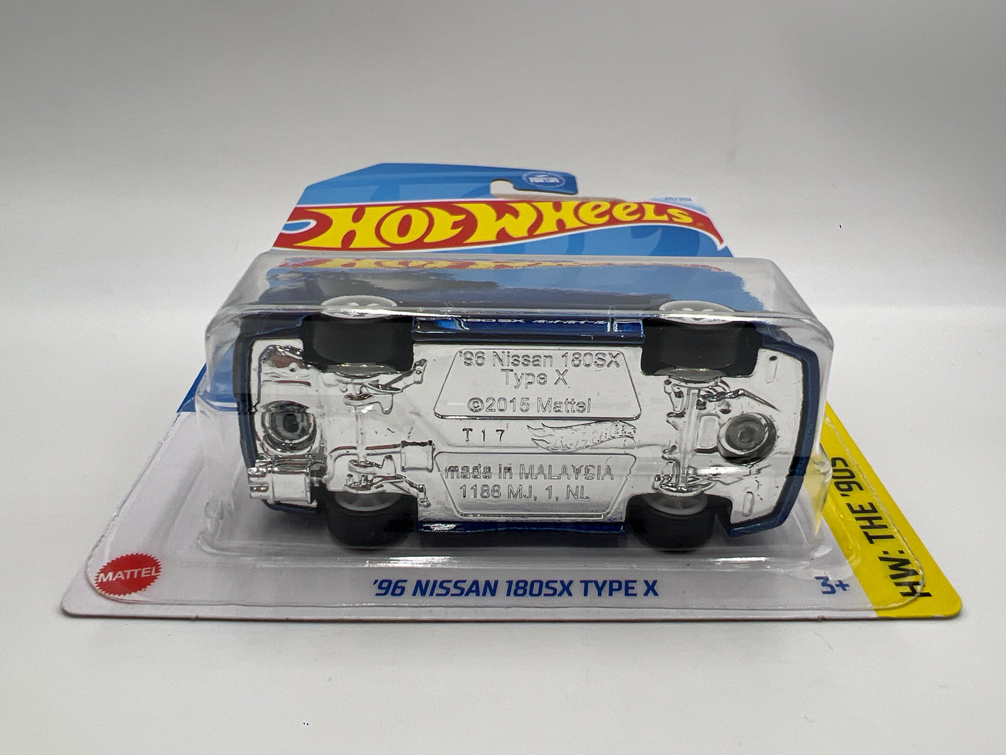 2024 Hot Wheels M Case Super Treasure Hunt #211 96 Nissan 180SX Type X Blue W/Protector