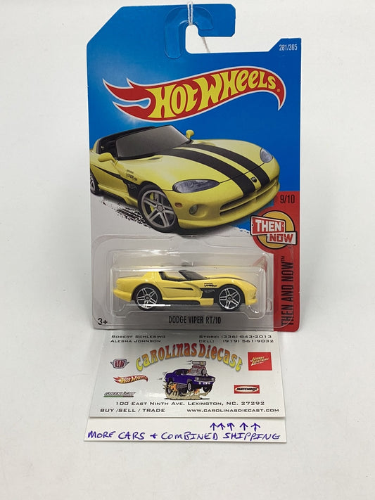 2017 Hot Wheels #281 Dodge Viper RT/10 Then and Now 52D