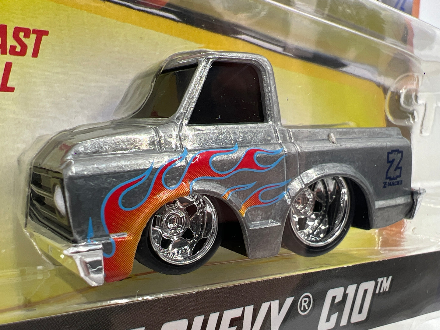 MGA Car Tuned Series 9 #1 67 Chevy C10 Silver 178A