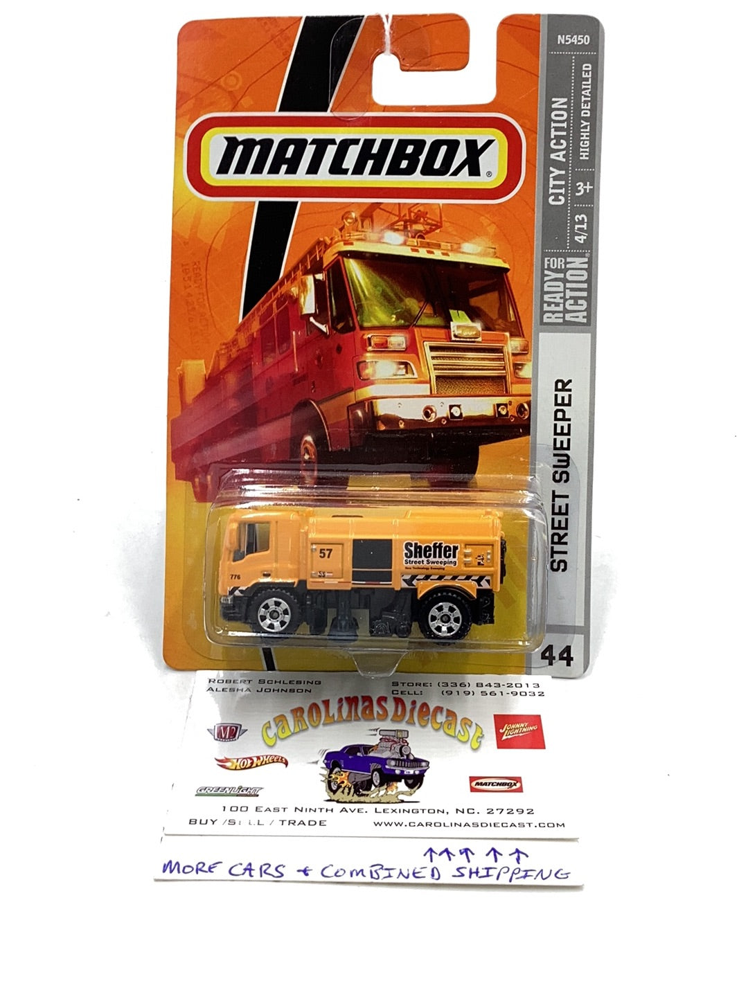 Matchbox city action #44 Street Sweeper 67H