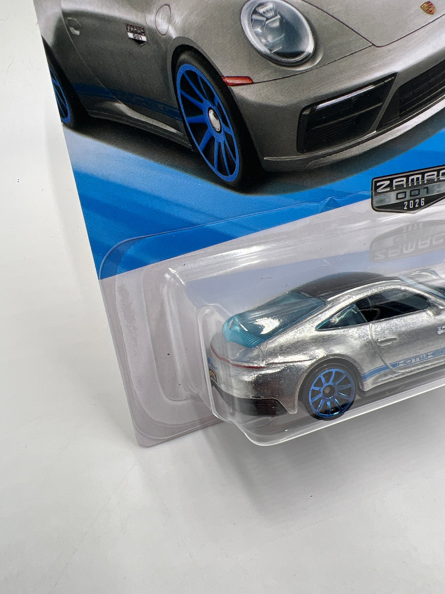 2026 Hot Wheels Walmart Exclusive Zamac 1 #15 Porsche 911 Carrera T 144E