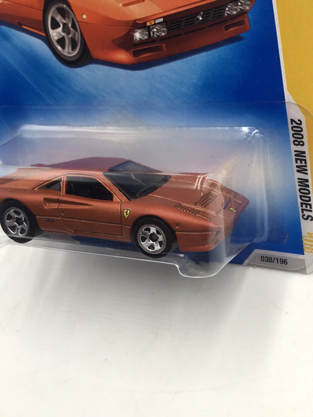 2008 Hot wheels #38 GTO Ferrari Copper PP5