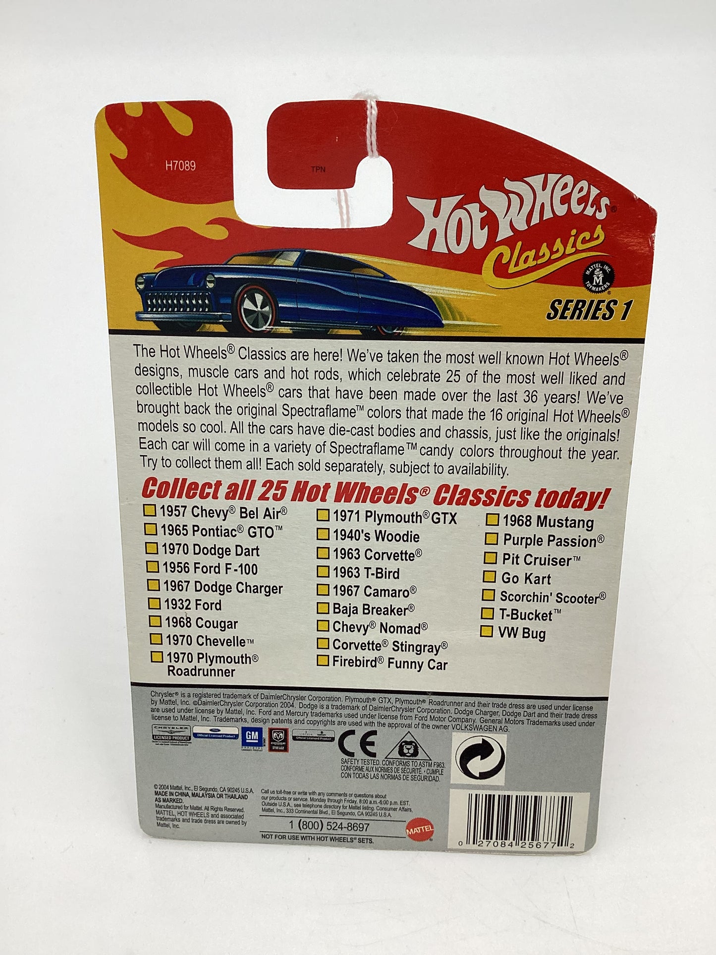 Hot wheels Classics Series 1 #24 T-Bucket Red SR