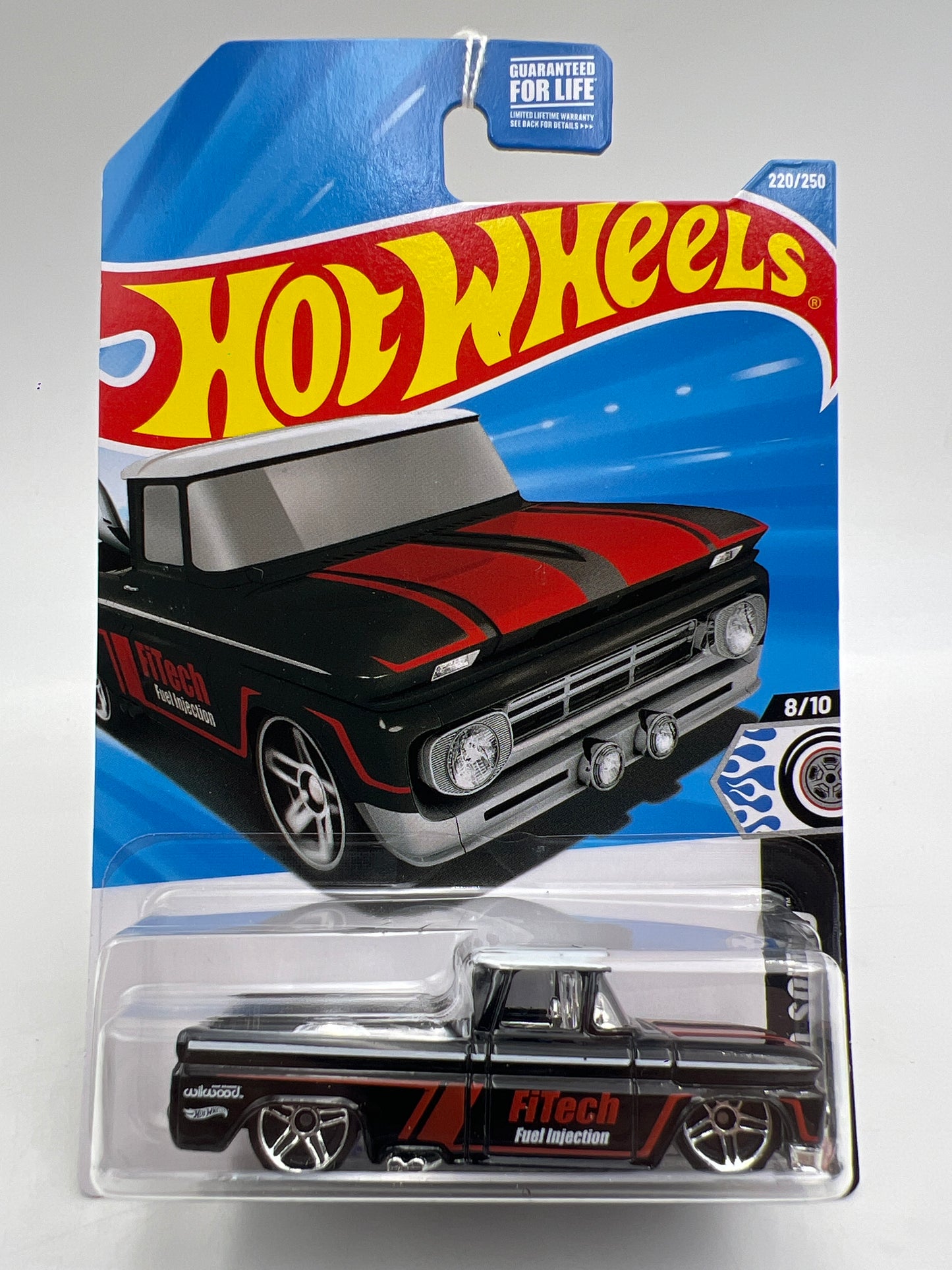 2026 Hot Wheels L Case #220 Custom 62 Chevy Pickup Black FiTech