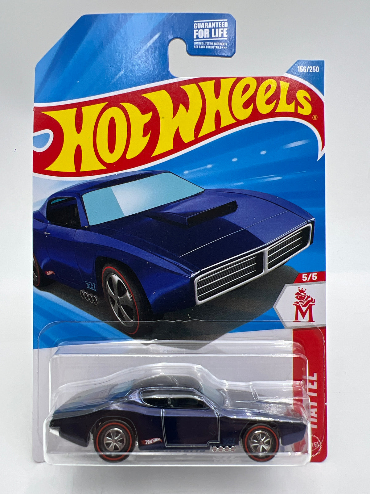 2026 Hot Wheels Super Treasure Hunt #156 Custom Otto Blue W/Protector