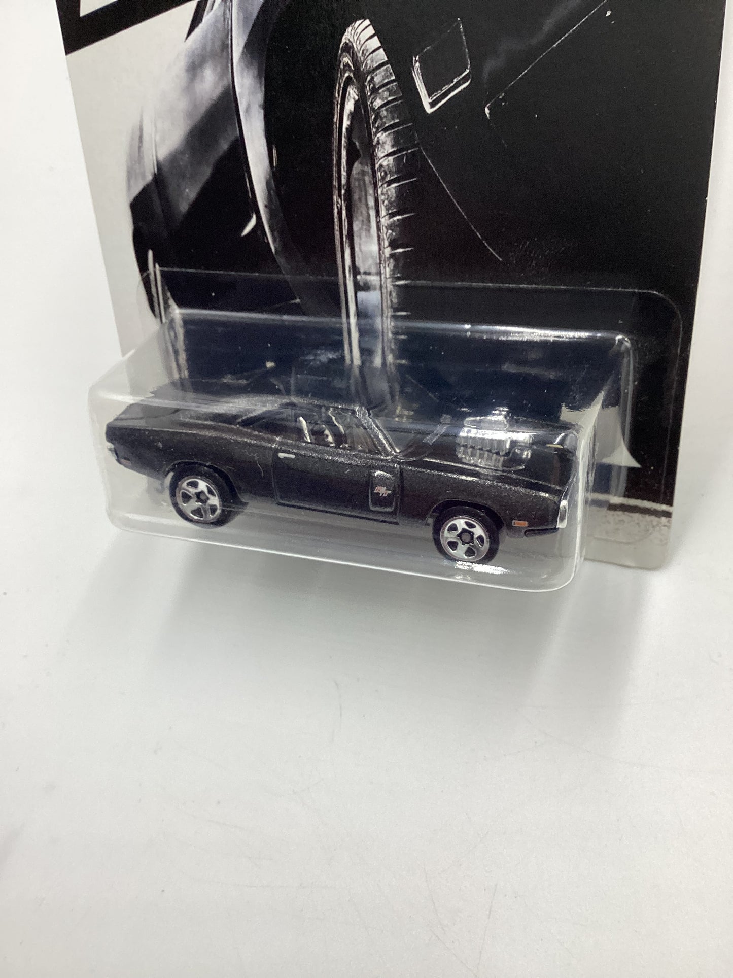 2016 Hot Wheels Fast and Furious #8 70 Dodge Charger R/T Black 69H