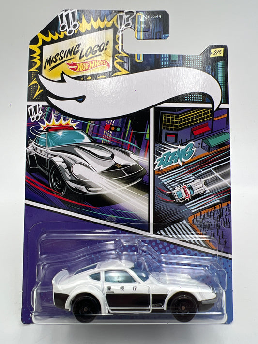 Hot Wheels Police Art Series #2 Missing Logo Variation Nissan Fairlady Z Black/White 168F