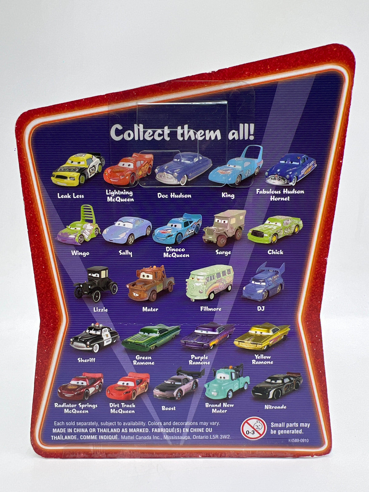 Disney Pixar Cars Supercharged Brand New Mater 142B