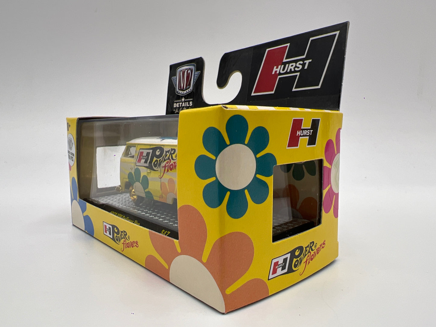 M2 Machines CHASE 1/750 Hurst Power Flowers 1960 VW Delivery Van Yellow S47