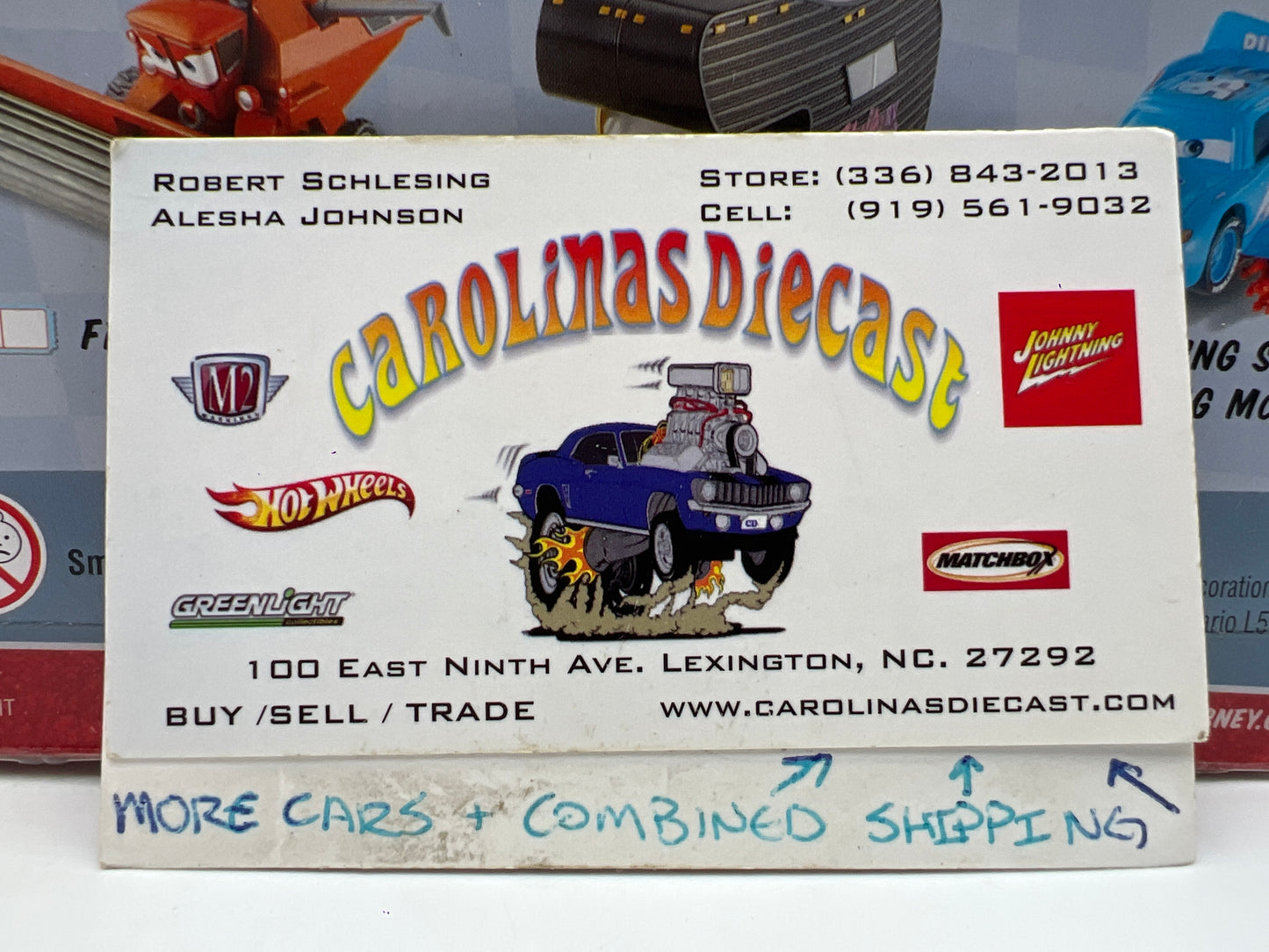 Disney Pixar The World Of Cars Race O Rama #14 Mega Size No Stall Semi 141A